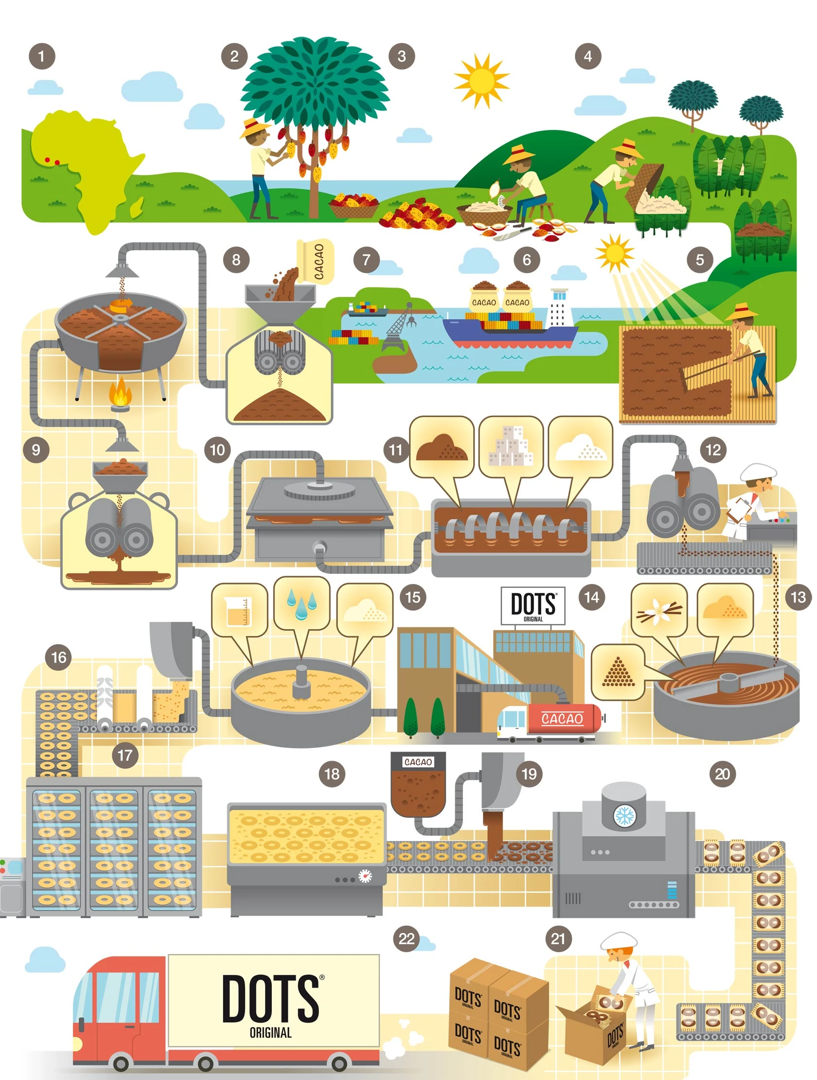 El origen del cacao